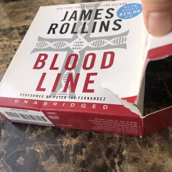 Bloodline: A Sigma Force Novel Unabridged 2012 James Rollins Audiobook 13 CDs - Picture 9 of 9
